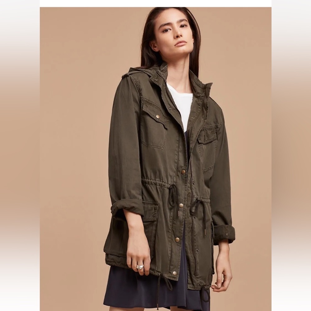 Aritzia Talula TROOPER JACKET Dark Olive XXS *Sold Out*